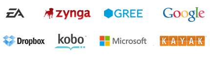 EA, Zynga, Gree, Google, Ogilvy, NOKIA, DOWJONES, Disney